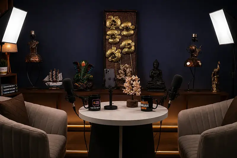 Vertical reels and short video recording setup